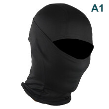 (A1) Camouflage Balaclava Full Face Wargame Cycling Helmet Liner Tactical Airsoft Cap