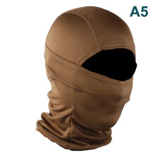 (A5) Camouflage Balaclava Full Face Wargame Cycling Helmet Liner Tactical Airsoft Cap