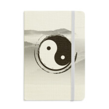 China Taichi Eight Diagram Mountain Notebook Official Fabric Hard Cover Classic Journal Diary