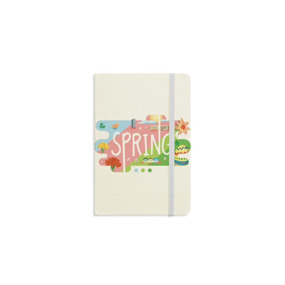 sp season illustration notebook official fabric hard cover classic journal diary-image-OPC-PFJV8VF-NEW