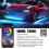 Exterior Car Led Light, Rgb Car Underglow Lights With App Control, Sound Sensor, 16 Million Colors, Music 3