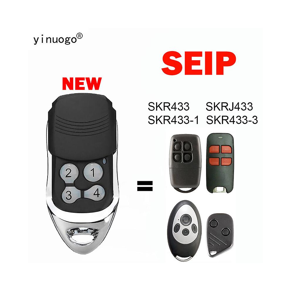 Seip Skrj433 Skr433-1 Skr433-3 Remote Control Duplicator 43392Mhz Rolling Code Replacement Garage Door Control Gate Opener Key 9372166204013