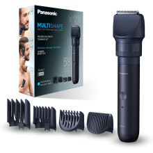(Lithium Main Unit, Beard/Hair/Body Trimmer Head Attachment) Modular Personal Care System, Waterproof Beard and Hair Trimmer, with Rechargeable Li-Ion Battery, Black
