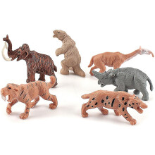 Ancient Ice Age Emulation Prehistoric Life Animal Models Simulation Primitive Human