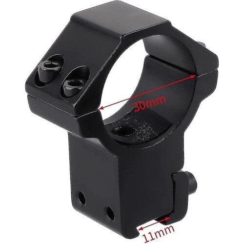 Tactical Mount Ring High Profile 30mm Scope Rings Fits 11mm Dovetail Rail 2
