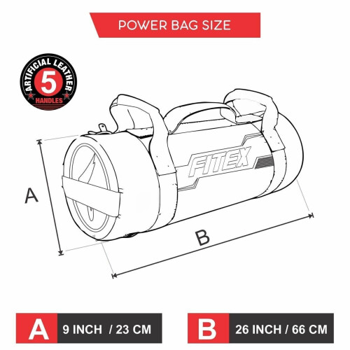 Sand Bag Weighted Power Bag Strength Powerlifting Exercise Bag 1