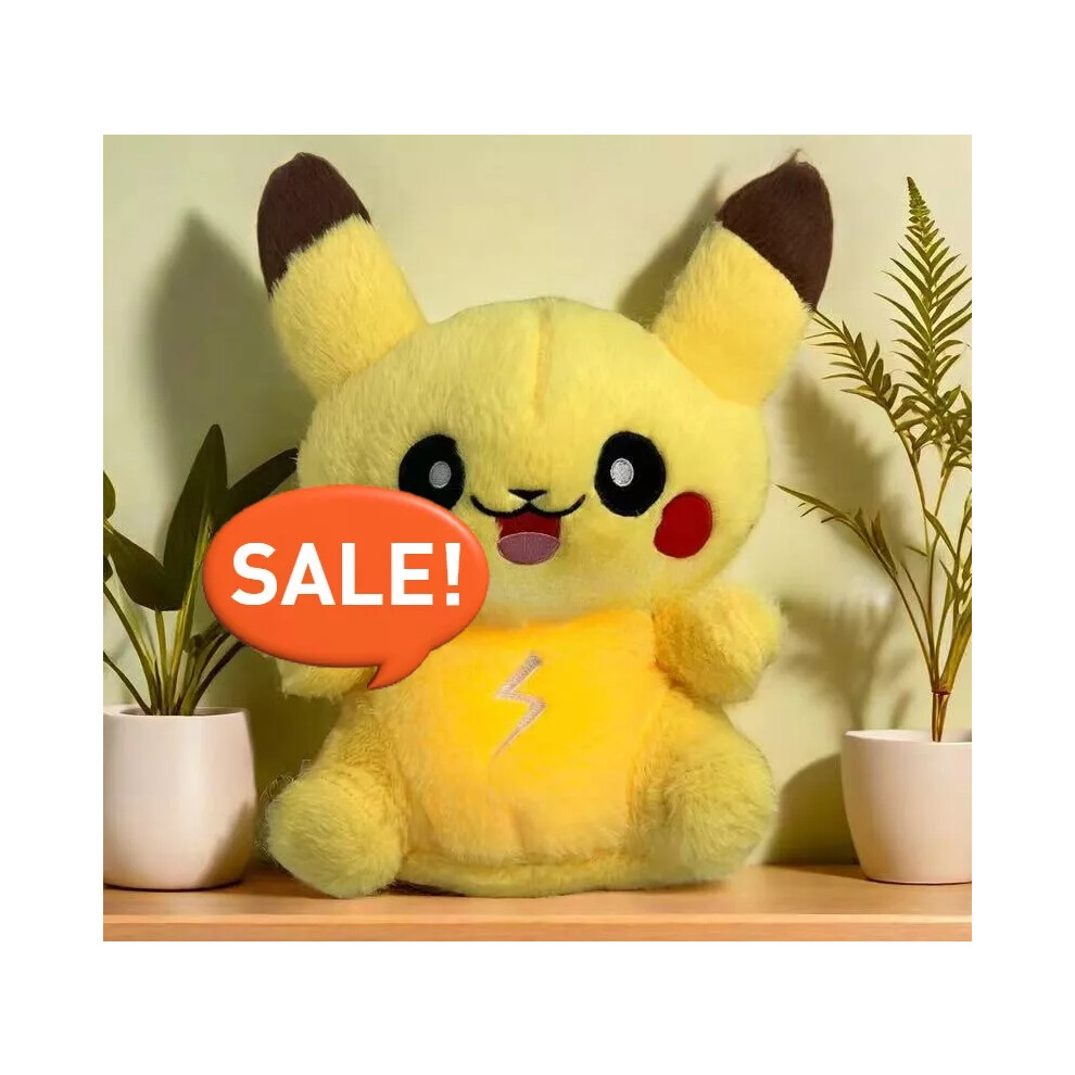 (Breathe Yellow Pikachu) Cute Koala Breathing Musical Soothing Doll Sleep Toy Anxiety Relief Plush Toys