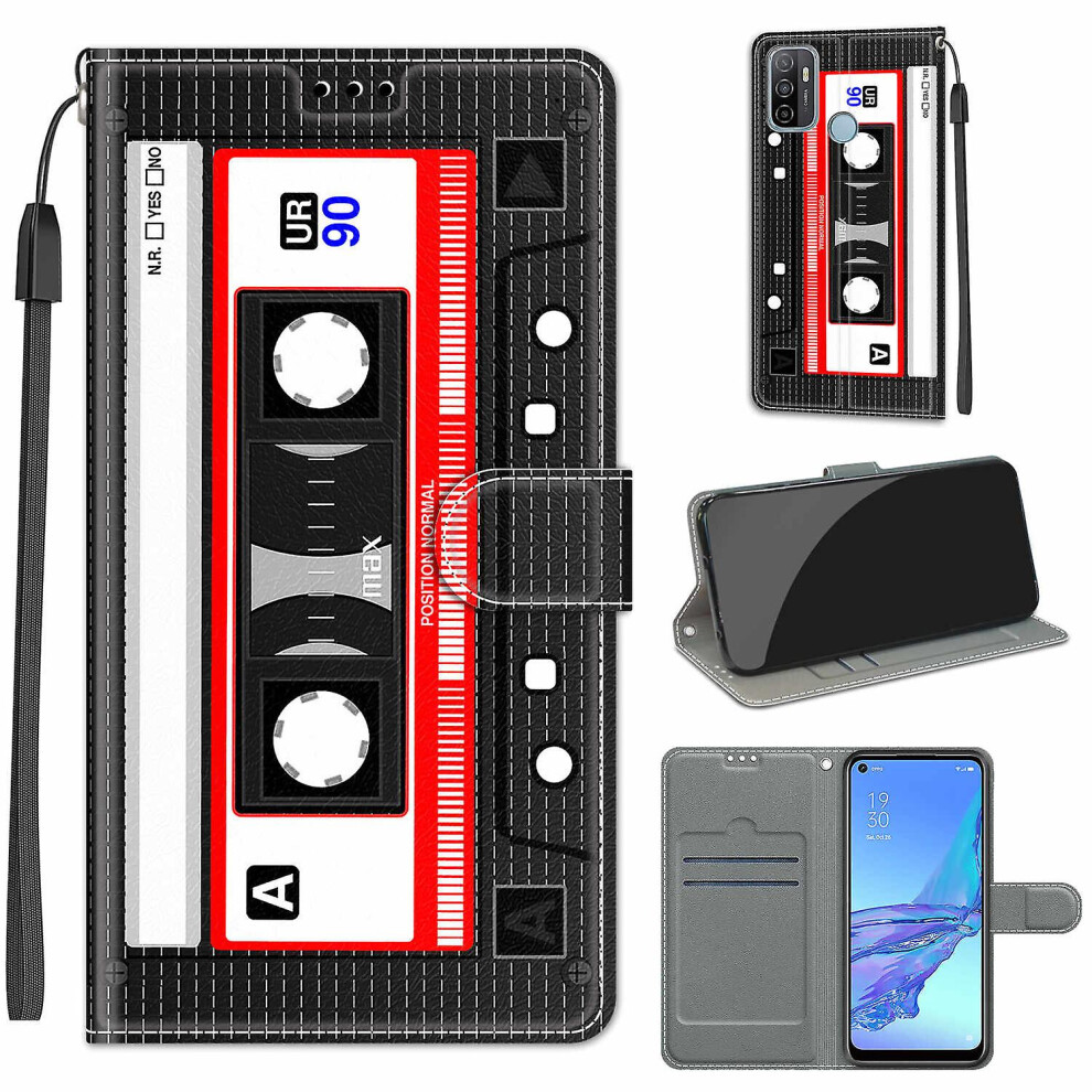 Case For Oppo A53 4G 2020/A53s/A32 Cassette Moblie Case 9372166208264