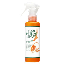 110ml Foot Peeling Spray Repair Rough Heels Cracked Healing Effective Orange Essence Pedicure Foot Dead Skin Remover For Heel City