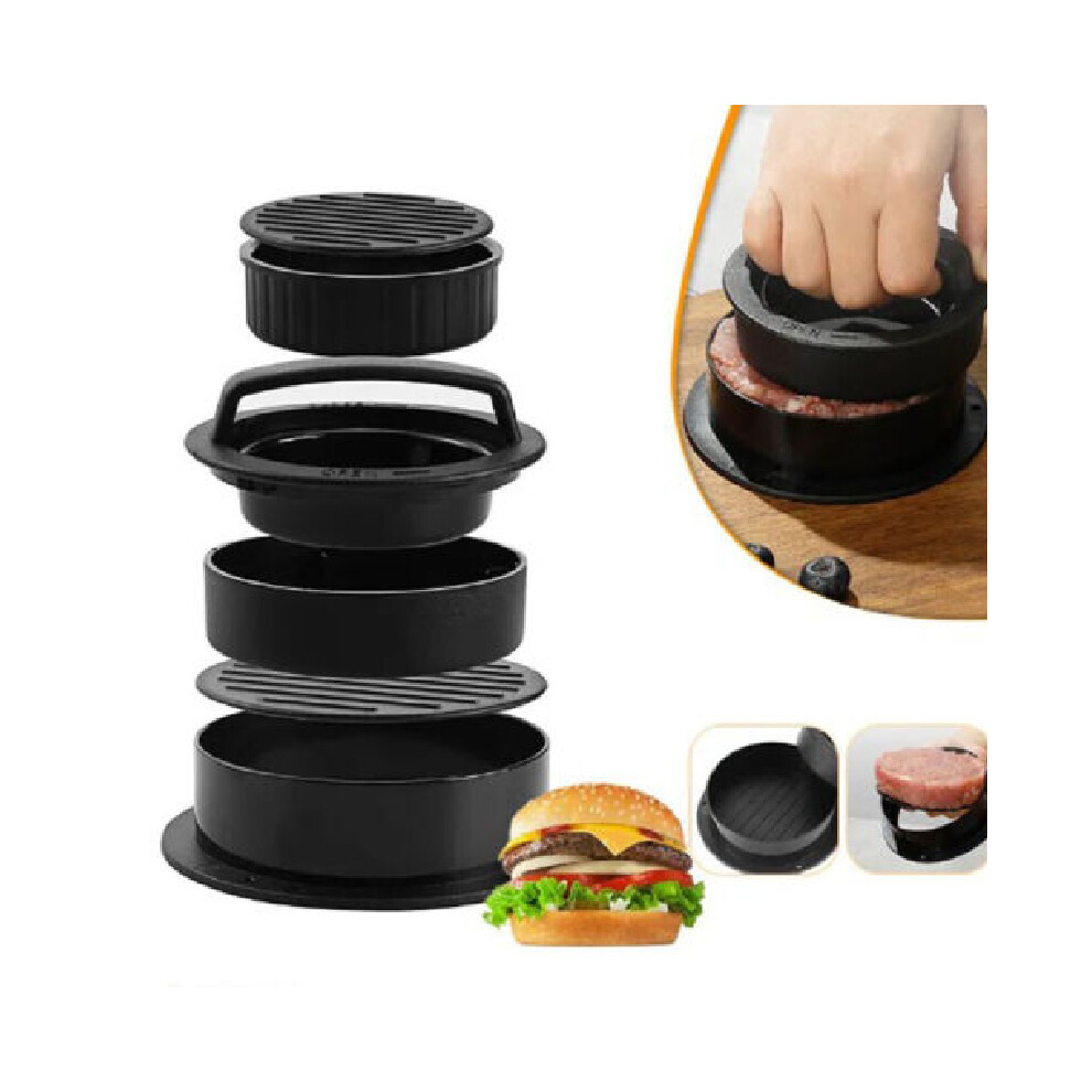 Burger Press 3 In 1 Beef Maker Hamburger Patty Cooking Molds Stuffed Burger
