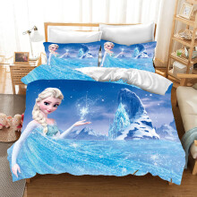 (Style 5, Double200x200c) Frozen 21d Bedding Set Quilt Duvet Cover Single Double King