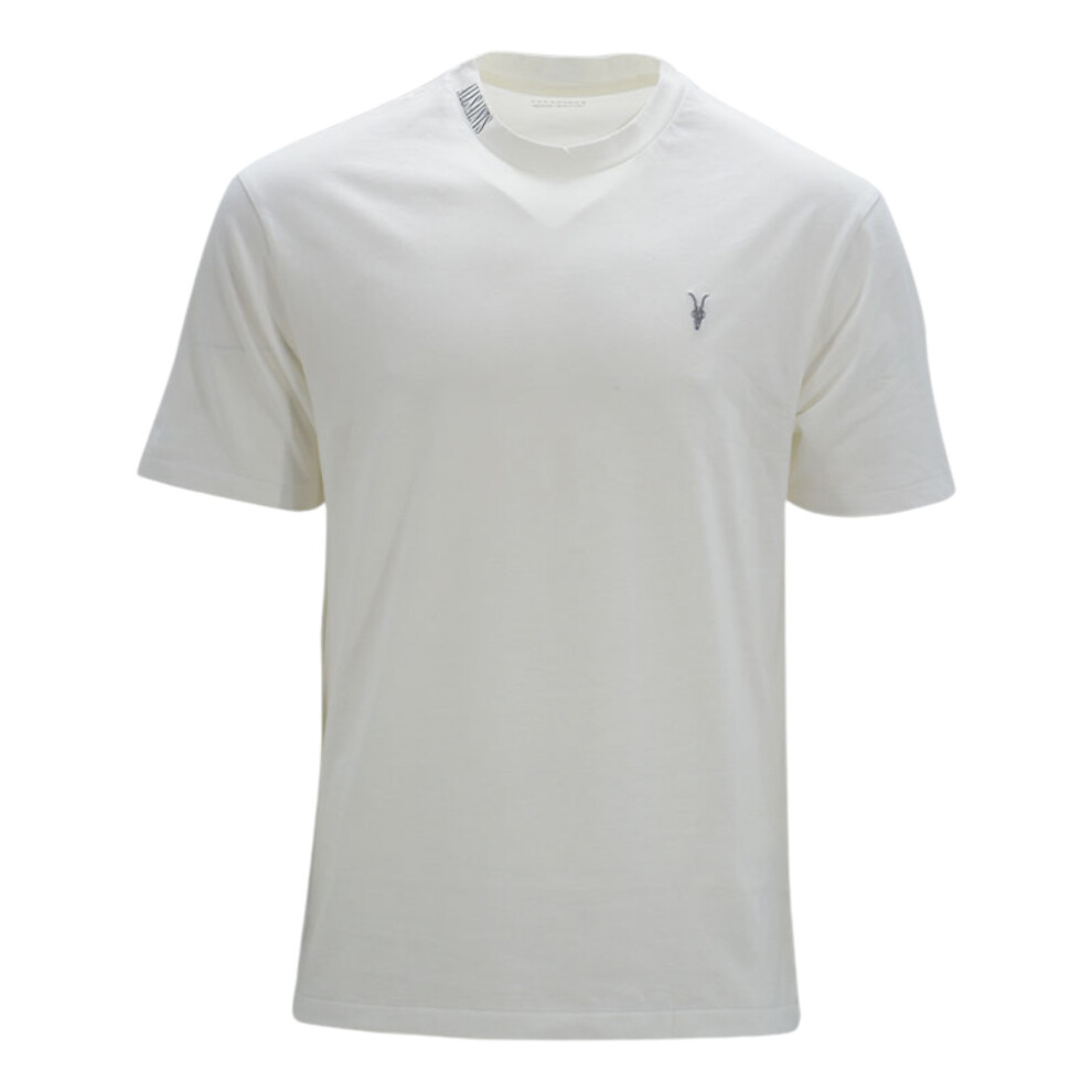 (White, S) All Saints Mens T Shirts Casual Summer Tee Top