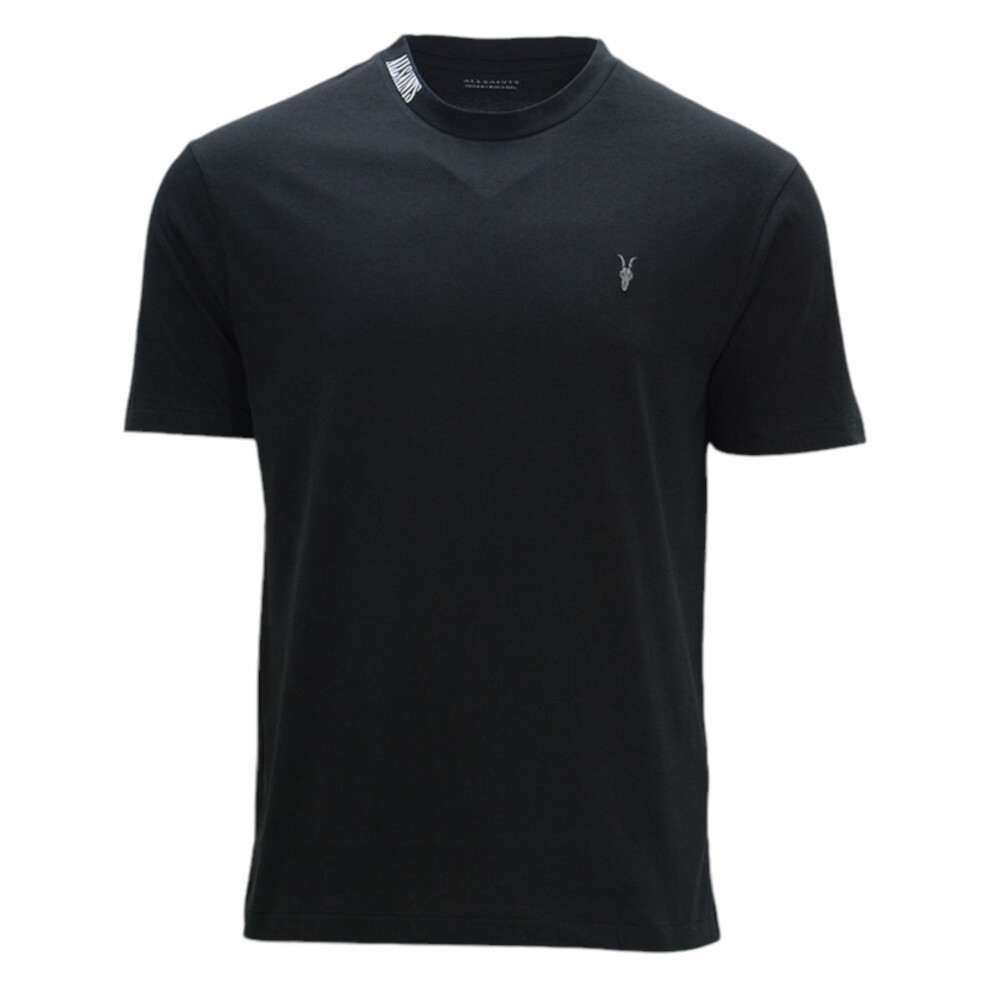 (Black, S) All Saints Mens T Shirts Casual Summer Tee Top