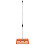 T-Mech (50cm, Orange ) Lawn Leveller & Aerator Grass Roller Levelling Rake 3