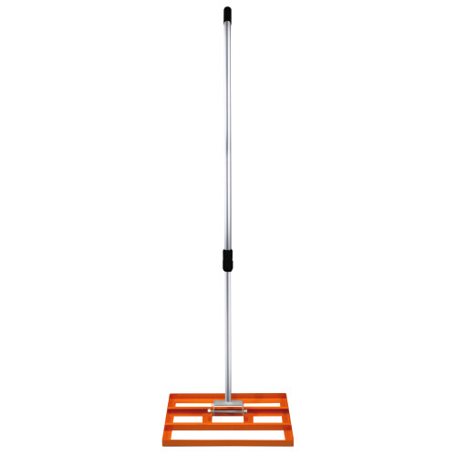 T-Mech (50cm, Orange ) Lawn Leveller & Aerator Grass Roller Levelling Rake 2