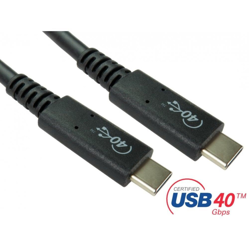 1M Certified Thunderbolt 4 Usb4 Cable 40Gbps 8K Video 100W Usb-C 5056450658204