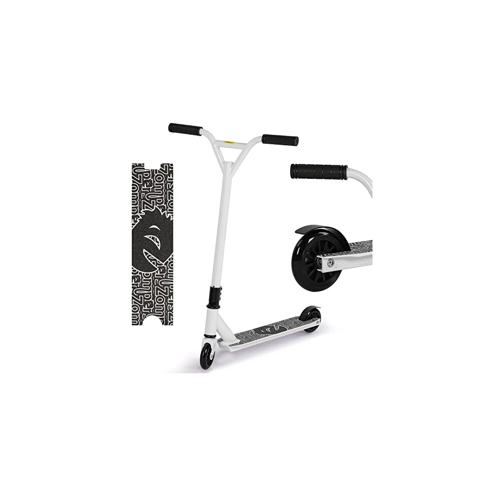 H.yeed Stunt Scooter Pro Street Kick Push Scooter For Age 8+, 360 Spin Handlebar, Abec-9 Bearings, Trick Scooter With Aluminum Deck And Rear Brake