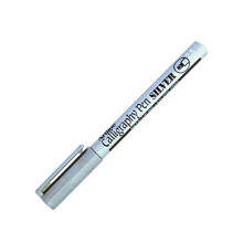 Artline Ek993 Mettalic Calligraphy Pen - Silver