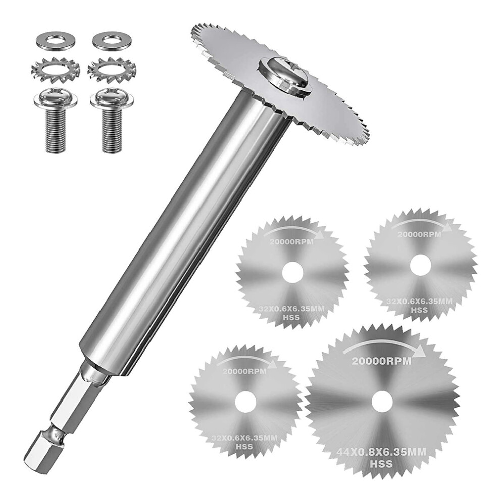 Ensemble de coupe-tubes internes de plomberie en PVC hexagonal de 1/4 po (32 mm x 3, 44 mm x 1)