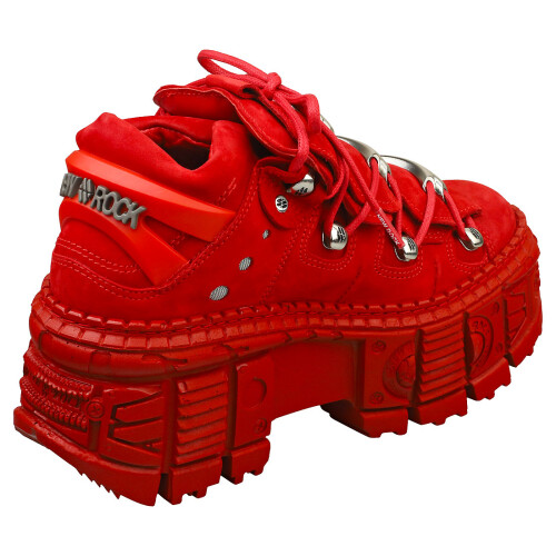 New Rock (37) New Rock M-106WALL-C13 Unisex Lederschuhe rot 1