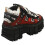 New Rock (3) New Rock M-106wall-c7 Unisex Ankle Boots in Black Red 2
