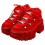 New Rock (37) New Rock M-106WALL-C13 Unisex Lederschuhe rot 6