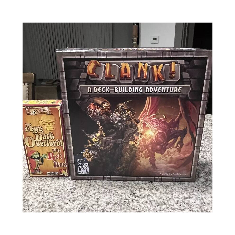 A Clank Deck Building Adventure Board Game Cards Family Tabletop Games Toy Prop