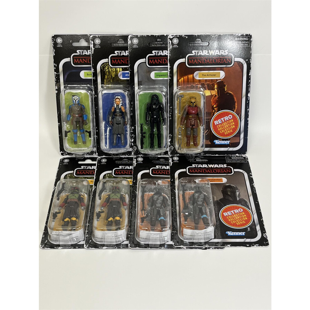 Star Wars 8 Retro Figure Assortment 3.75 Inches Hasbro F4200