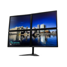 Multi Screen Quad Trading Monitor - 4 x 19" Monitors - DVI - Refurbished