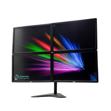 Multi Screen Quad Trading Monitor (1920 x 1080) - 4 x 24" Monitors - VGA - Refurbished