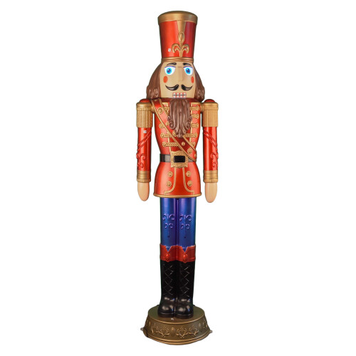 Lifesize Christmas Nutcracker - with Music & light 185 cm