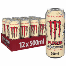 (Pacific Punch 12 Pack) Wholesale Drinks, Bulk Cases of Soft Drinks, Monster, Fanta, Coke, Pepsi and More Beverage
