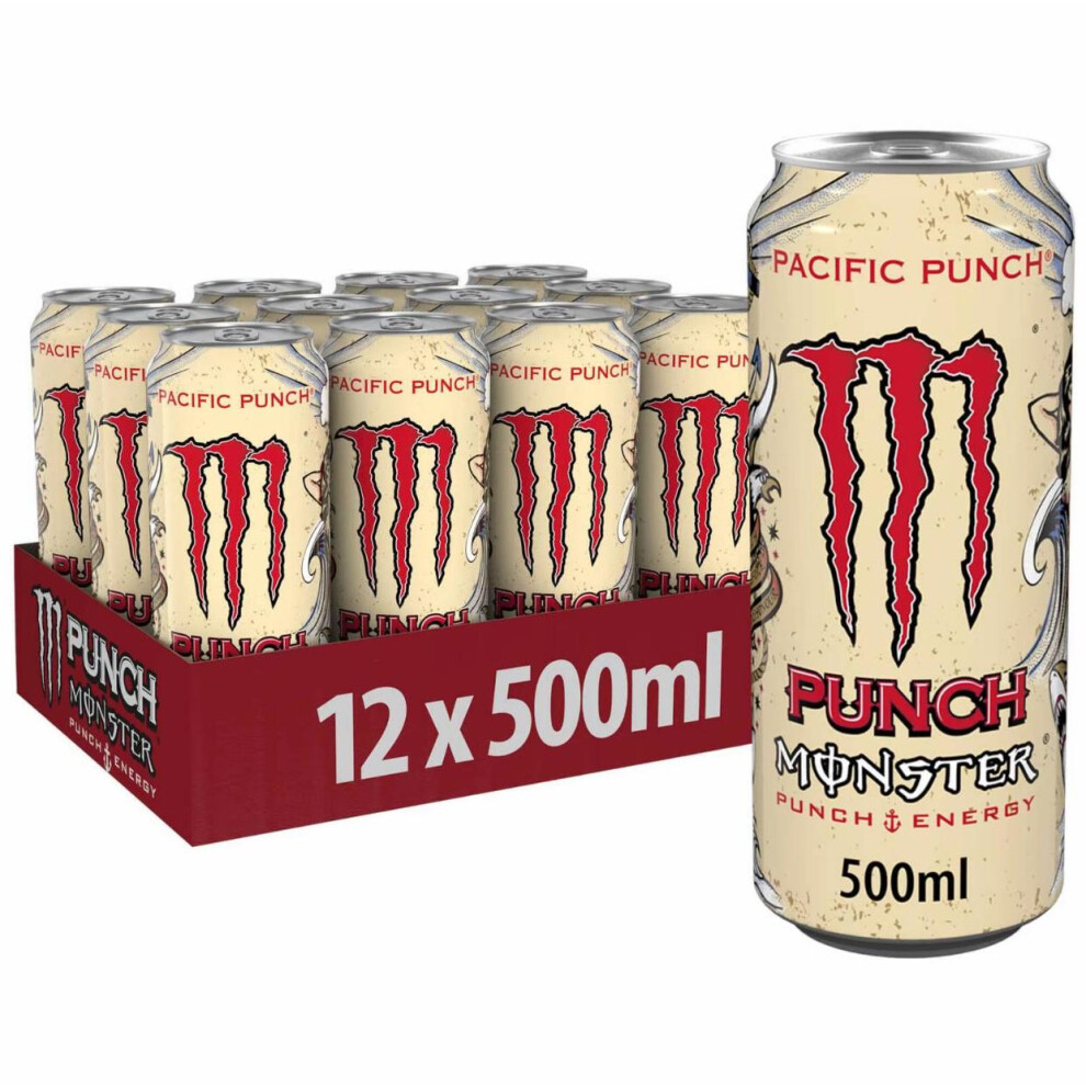 (Pacific Punch 12 Pack) Wholesale Drinks, Bulk Cases Of Soft Drinks, Monster, Fanta, Coke, Pepsi And More Beverage