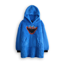 Poppy's Playtime Blanket Hoodie (Boys Blue)