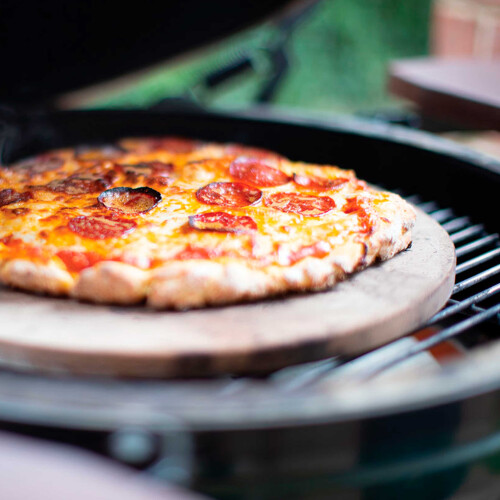 Dellonda 15" 38cm Pizza Stone for Kamado BBQ - DG184 2