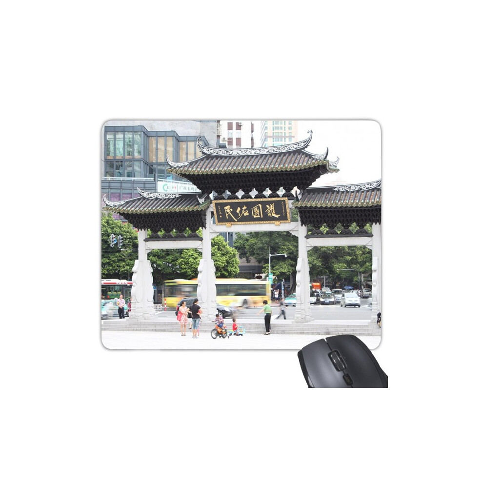 Chinese Traditional Architecture Photography Mouse Pad Non-Slip Rubber Mousepad Game Office 697184811715