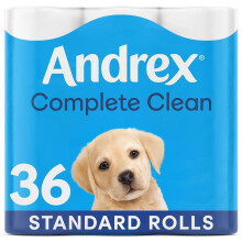 Andrex Classic Clean Toilet Rolls 36 Toilet Roll Pack Bulk Buy Toilet Rolls Unbeatable Clean Toilet Rolls with Unique 3D Wave