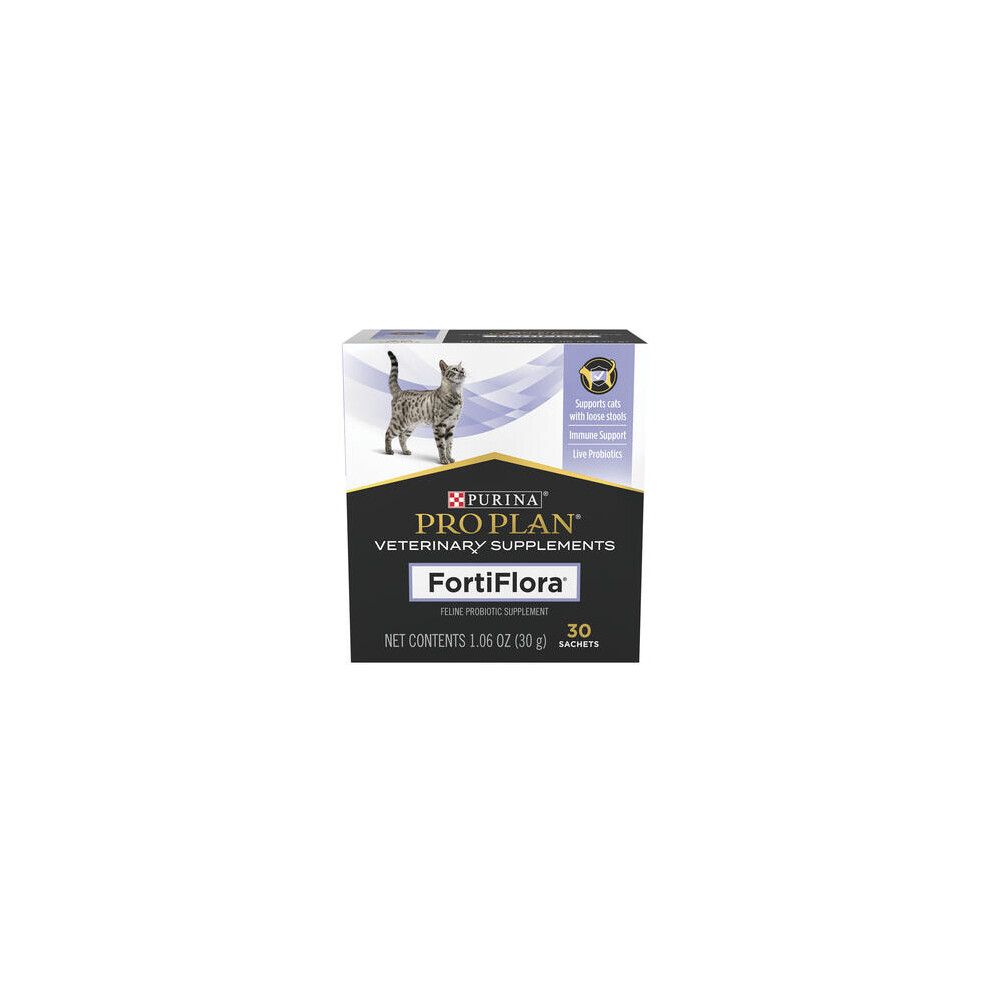 Purina Pro Plan Fortiflora Cat Food Supplement 30 X 1G