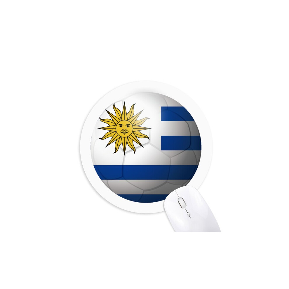 Uruguay National Flag Soccer Football Mouse Pad Comfortable Game Office Mat 697184812279