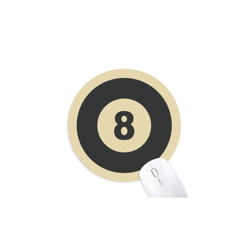 Billiards Sport Simple Geometry Pattern Mouse Pad Comfortable Game Office Mat 697184812323