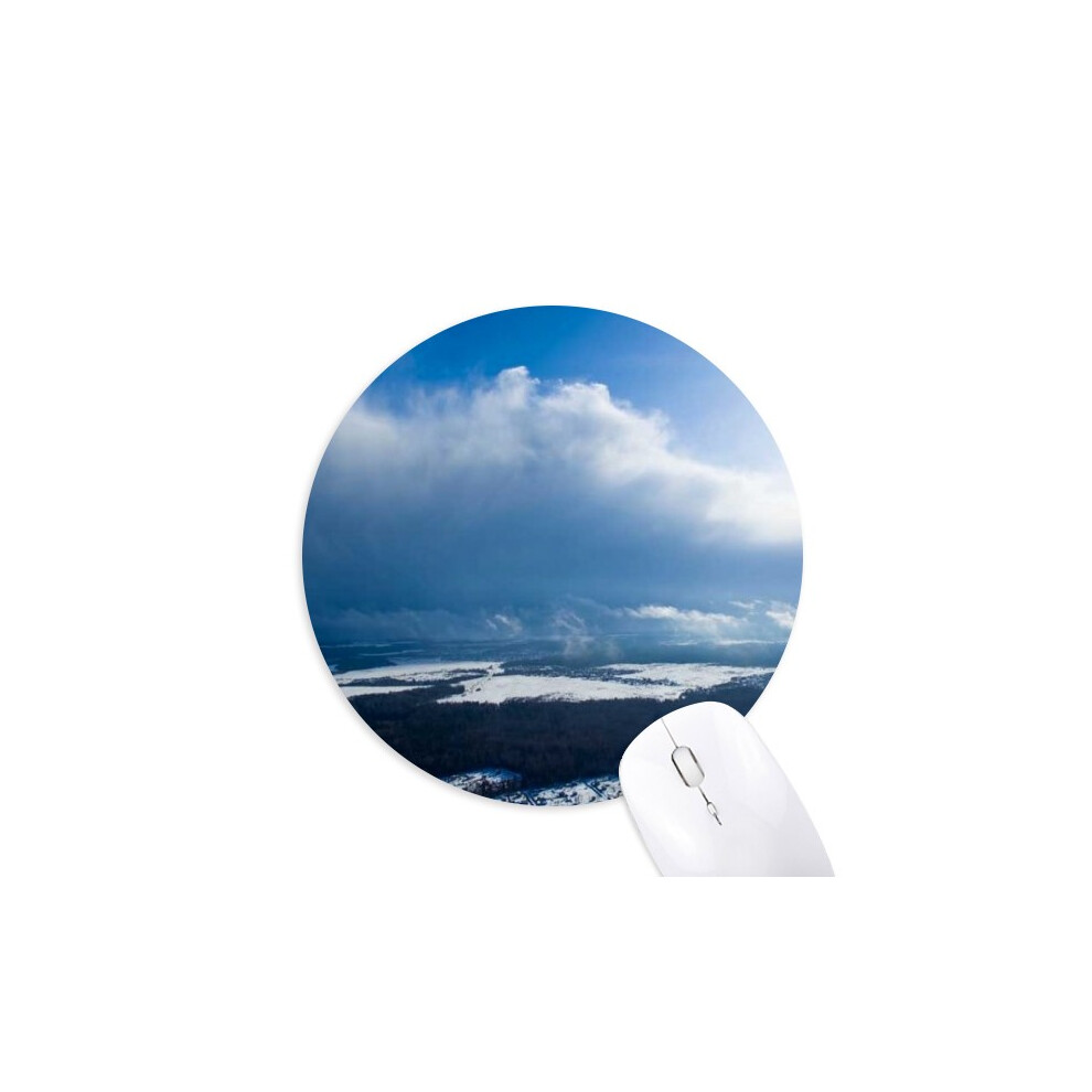 Sunshine Clouds Mouse Pad Comfortable Game Office Mat Blue 697184812927