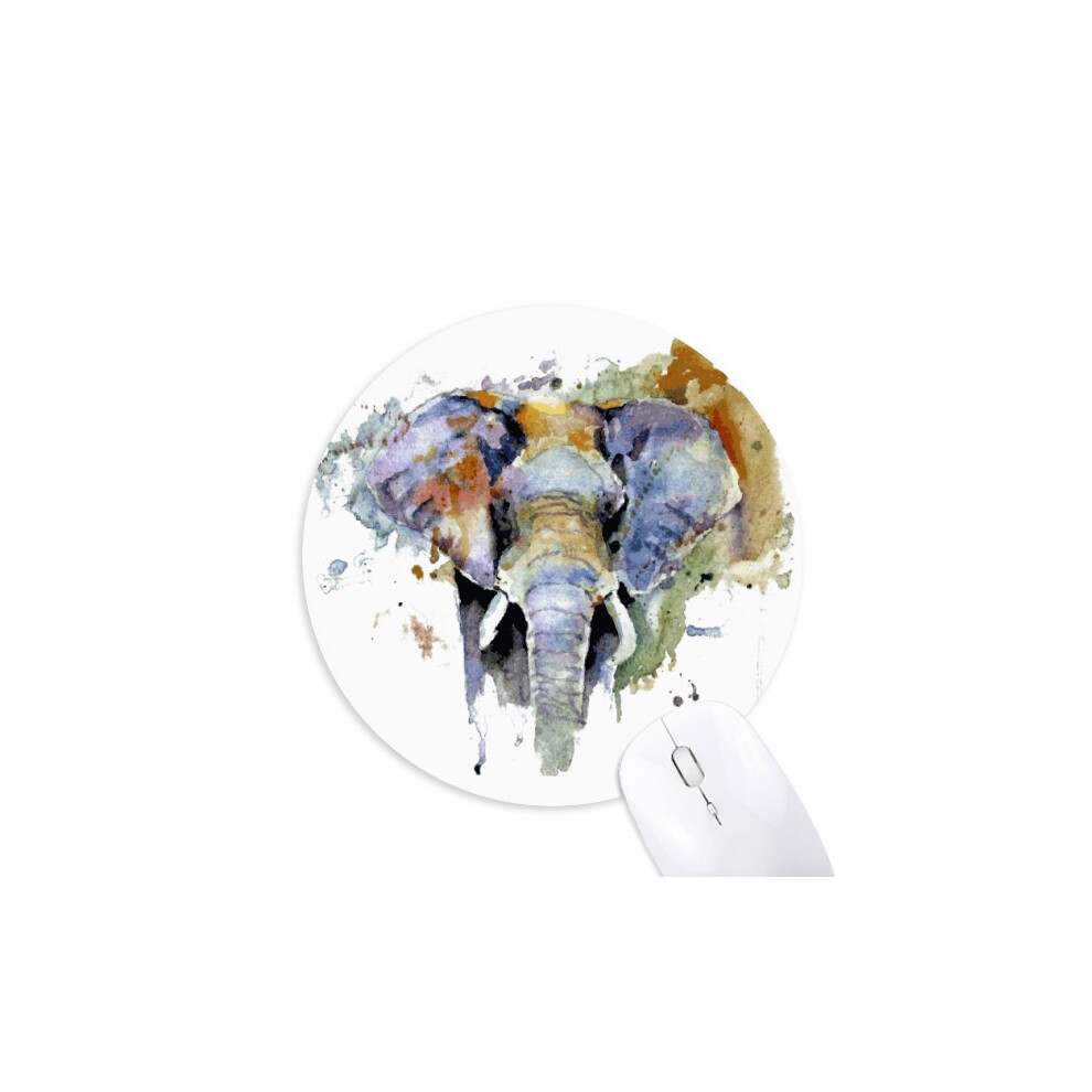 Elephant Painted Personality Animal Mouse Pad Comfortable Game Office Mat 697184813061