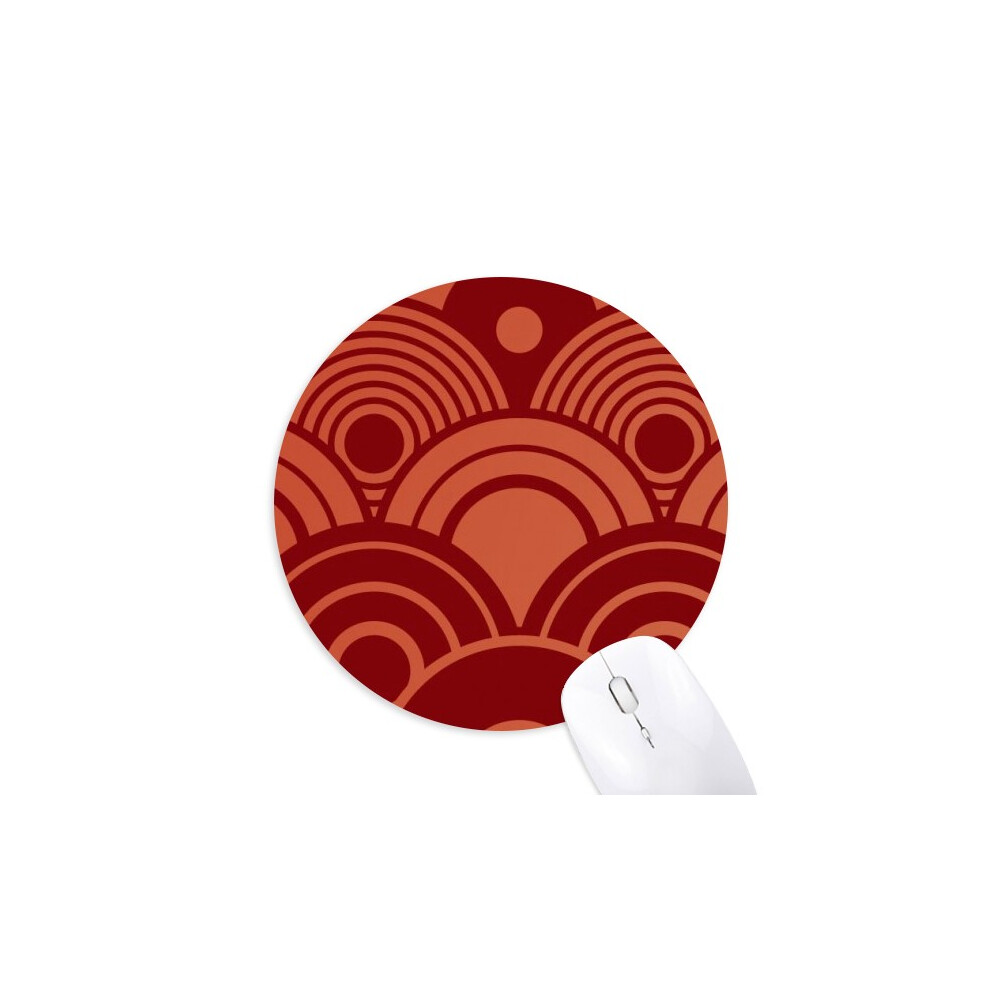 Water Wave Pattern Chinese Japanese Style Asia Mouse Pad Comfortable Game Office Mat 697184813351