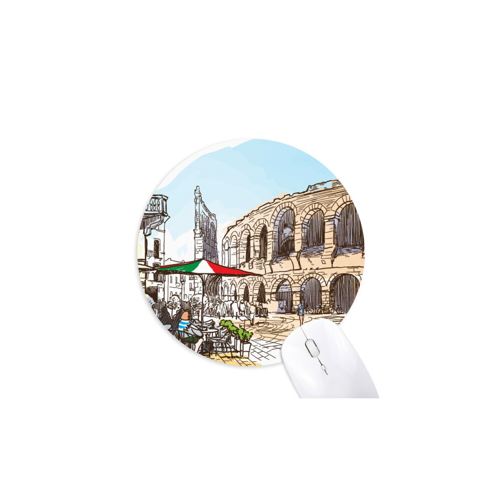 Italy Architecture Pattern Mouse Pad Comfortable Game Office Mat 697184814228