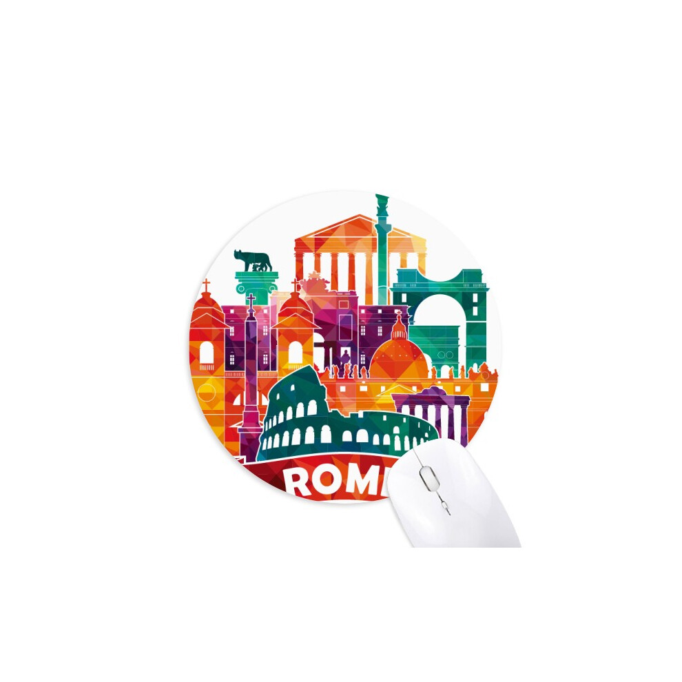 Italy Rome Landscape Landmark Mouse Pad Comfortable Game Office Mat 697184814235