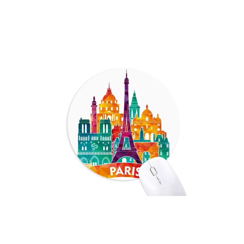 Castle Paris France Eiffel Tower Mouse Pad Comfortable Game Office Mat 697184814389