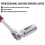 22mm 1/2" Drive Lambda Oxygen Sensor Open Socket Removal Hand Wrench 5