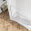800x1400mm Bath Shower Screen Over Bath Square 2