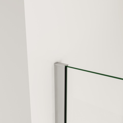 800x1400mm Bath Shower Screen Over Bath Square 2