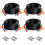 ZOSI 4 Pack 30M 100FT Extension Cable CCTV Camera BNC DC Power Lead 1